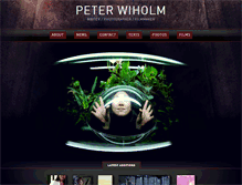Tablet Screenshot of peterwiholm.com